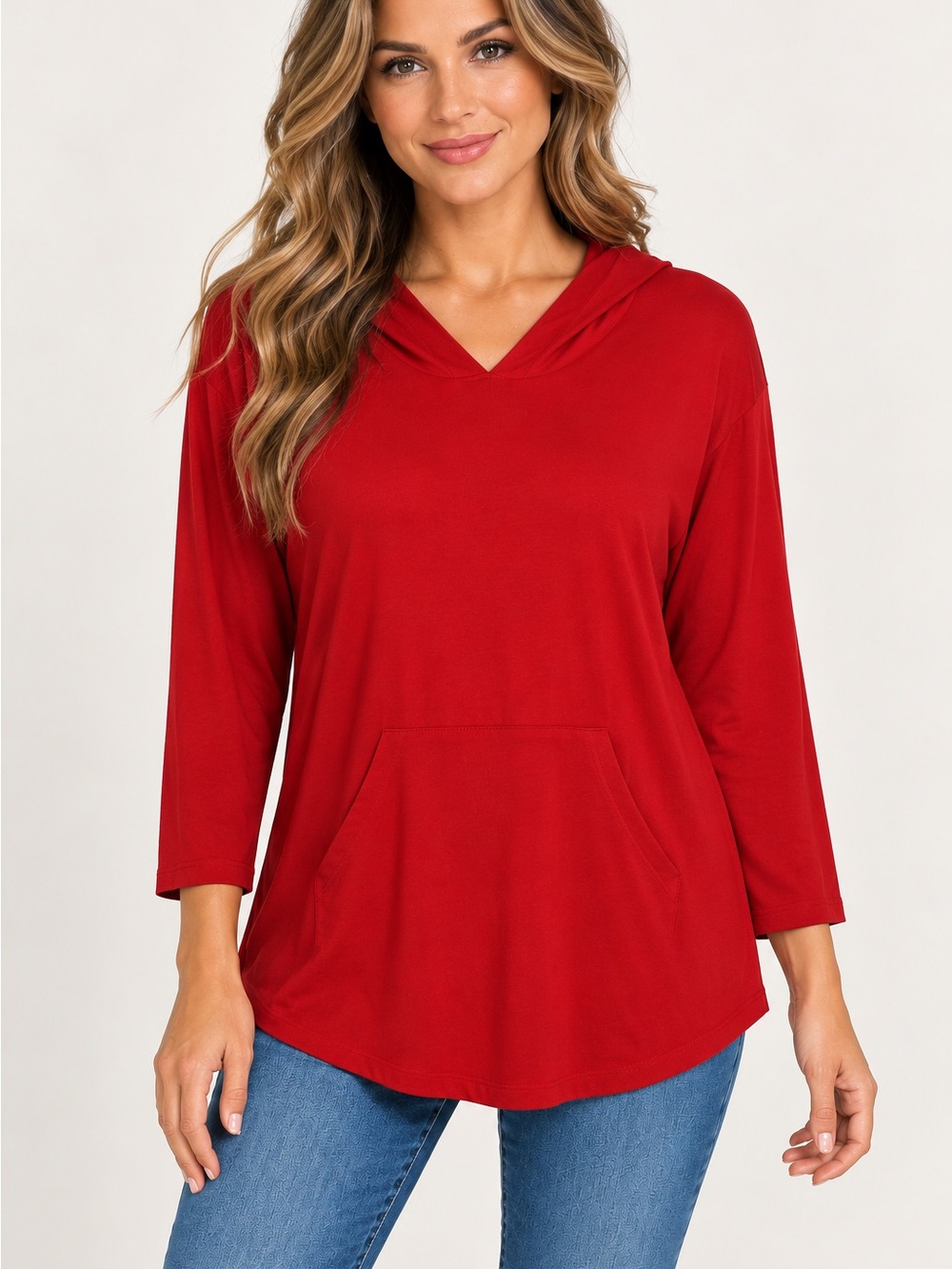 Femme by Tresics Red Hoody Shirt